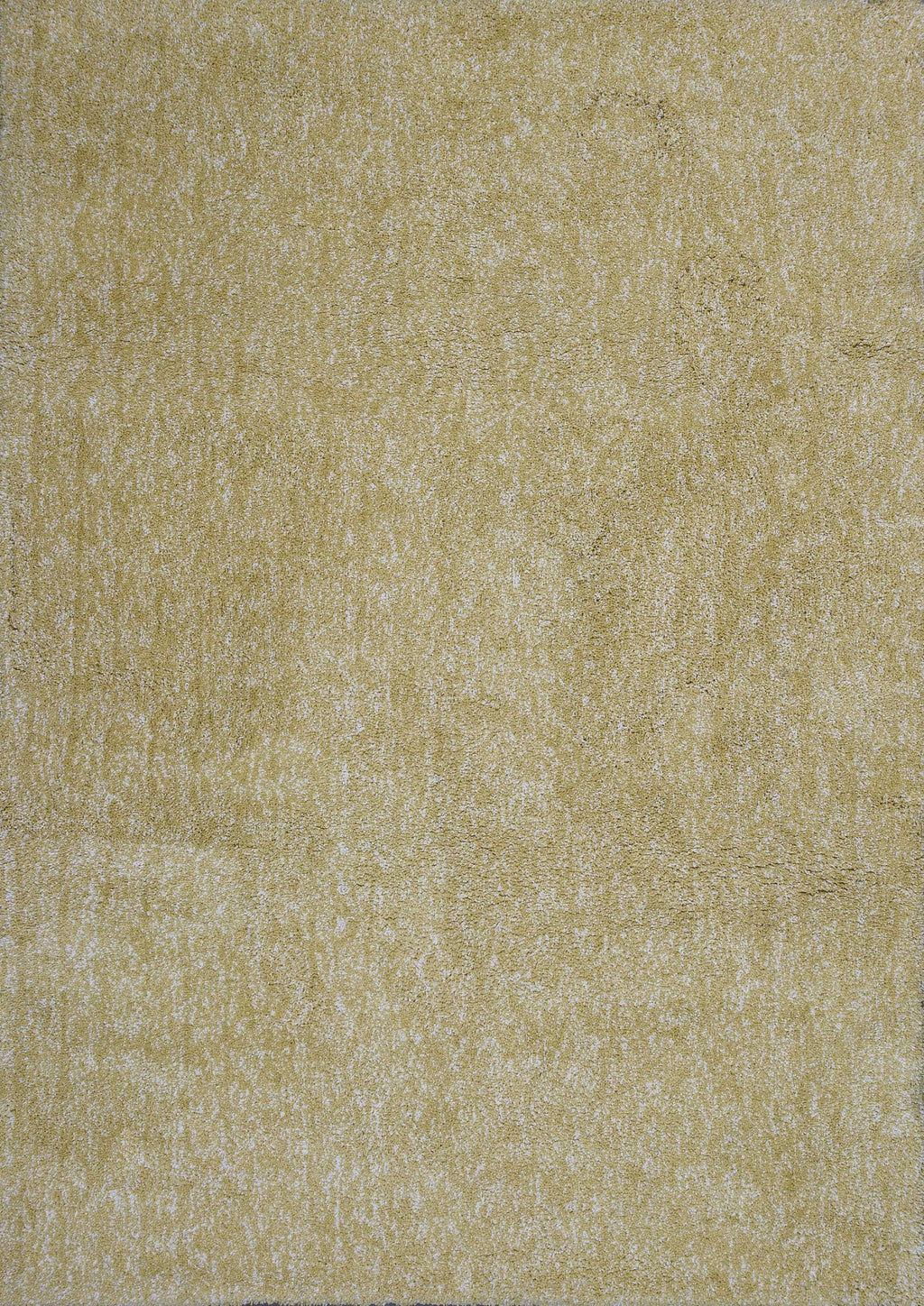 7'6" X 9'6" Polyester Yellow Heather Area Rug