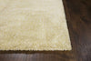 7'6" X 9'6" Polyester Yellow Heather Area Rug