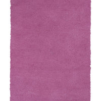 7'6" X 9'6" Polyester Hot Pink Area Rug