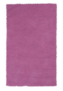 7'6" X 9'6" Polyester Hot Pink Area Rug