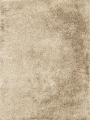 7'6" x 9'6" UV-treated Polyester Sand Area Rug