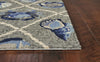 7'6" x 9'6" UV-treated Polypropelene Grey Area Rug