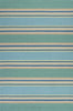 7'6" x 9'6" UV-treated Polypropelene Ocean Area Rug