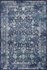 7'10" x 11'2" Polypropelene Azure Blue Area Rug