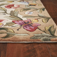 5'3" x 8'3" Wool Antique Beige Area Rug