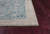 8'9" x 13' Polypropelene Teal Area Rug