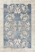 8'9" x 13' Polypropelene Teal Area Rug