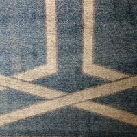 8'9" x 13' Polypropelene Teal Area Rug