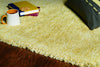 8' x 11' Polyester Yellow Heather Area Rug