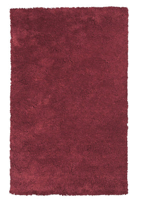 8' x 11' Polyester Red Area Rug