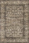 7'10" x 11'2" Polypropelene Taupe Area Rug