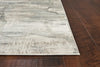 7'10" x 11'2" Polypropelene Ivory-Mist Area Rug