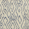 5' x 8' Wool Ivory-Blue Area Rug