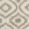 7'10" x 10'6" Microfiber Ivory-Beige Area Rug