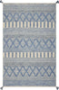 6' x 9' Polyester Denim Area Rug