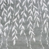 5' x 8' Wool & Viscose Blend Silver Area Rug