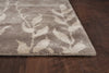 5' x 8' Wool & Viscose Blend Beige Area Rug