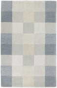 8' x 10'6" Wool Light Blue Area Rug