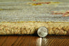 8' x 10'6" Wool Grey Area Rug
