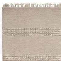 8'6" x 11'6" Wool Natural Area Rug