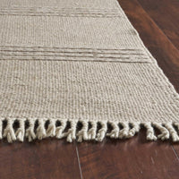 8'6" x 11'6" Wool Natural Area Rug