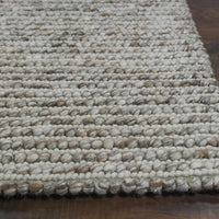 7'6" x 9'6" Wool Natural Area Rug