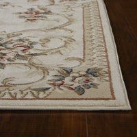 9' x 12' Polypropylene Ivory Area Rug