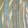 7'9" x 10'6" Wool Ivory-Lilac Area Rug