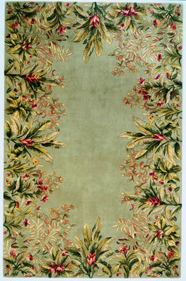 8' x 11' Wool Sage Area Rug