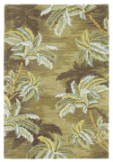 8'6" x 11'6" Wool Moss Area Rug