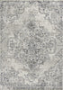 9' x 13' Polypropelene Ivory-Grey Area Rug