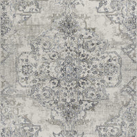 9' x 13' Polypropelene Ivory-Grey Area Rug