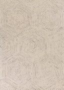 9' x 12' Wool Ivory Area Rug