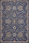 9'10" x 13'2" Polypropelene Royal Blue Area Rug