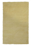 9' x 13' Polyester Canary Yellow Area Rug