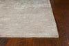 8'6" x 11'6" Viscose Beige Area Rug