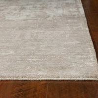 8'6" x 11'6" Viscose Beige Area Rug