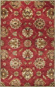9' x 13' Wool Red Area Rug
