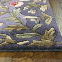 9'3" x 13'3" Wool Lavender Area Rug