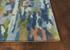 9' x 13' Wool Sky Blue Area Rug