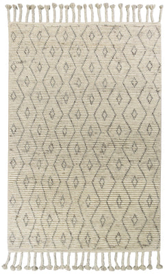 9' x 13' Wool Natural Area Rug