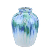Ceramic Vase with Aesthetic Texture, Large, Multicolor