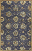 3'3" x 5'3" Wool Midnight Area Rug