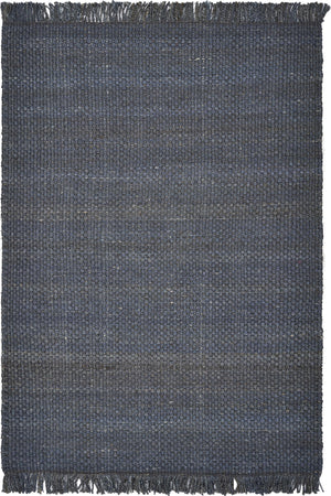 3'3" x 5'3" Jute Navy Area Rug