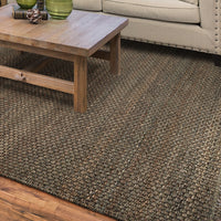 3'3" x 5'3" Jute Slate Area Rug