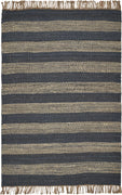 3'3" x 5'3" Jute Navy Area Rug