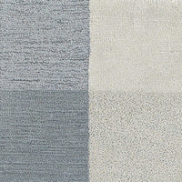 3'3" x 5'3" Wool Light Blue Area Rug