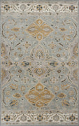 3'3" x 5'3" Wool Slate Area Rug