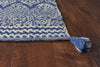 3'3" x 5'3" Polyester Blue Area Rug