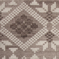 5'3" x 7'7" Polypropelene Taupe Area Rug